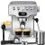 Geek Chef Espresso Machines,Espresso Maker for home, Latte & Cappuccino Maker, 20 Bar Pump Pressure and Milk Frother Steam Wand,Stainless steel